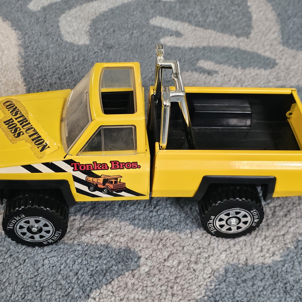 Yellow Construction Boss Toy Truck